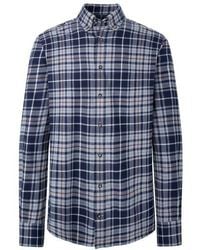 Hackett - Slim Fit Flannel Check Shirt - Lyst