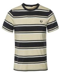 Fred Perry - Bold Stripe T-shirt - Lyst