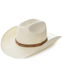 Stetson - Western Toyo Straw Hat - Lyst