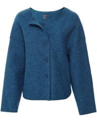 Oska Lienda Virgin Wool Jacket - Blue
