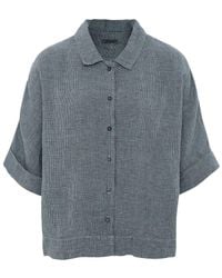 Oska - Gingham Check 522/3372 Blouse - Lyst
