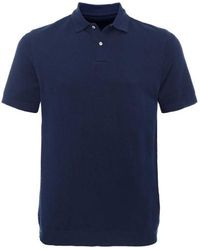 Hackett - Knitted Pique Polo Shirt - Lyst