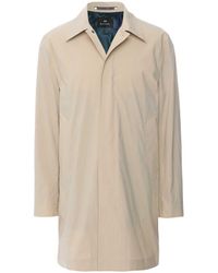 Paul Smith - Lightweight Overcoat - Lyst
