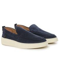 Replay - Suede Frank Loafers - Lyst