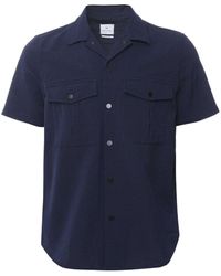 Paul Smith - Seersucker Short Sleeve Shirt - Lyst