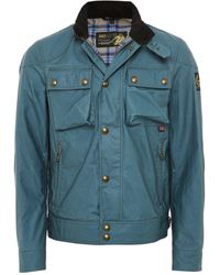 belstaff racemaster blue