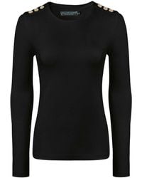 Holland Cooper - Long Sleeve Crew Neck Tee - Lyst