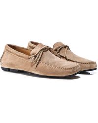Joss Suede Savana Driving Shoes - Multicolore