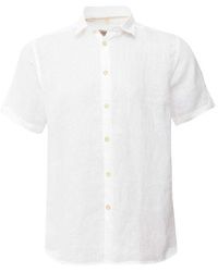 Sseinse - Linen Short Sleeve Shirt - Lyst