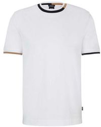 BOSS - Mercerised Thompson 211 T-shirt - Lyst