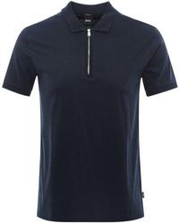 BOSS - Mercerised Polston 11 Polo Shirt - Lyst