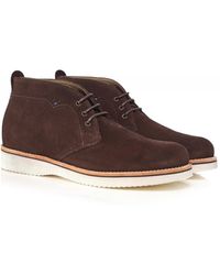 Oliver Sweeney Suede Jurby Boots - Brown