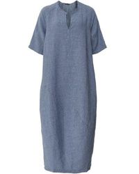 Oska - Linen Balloon Dress - Lyst