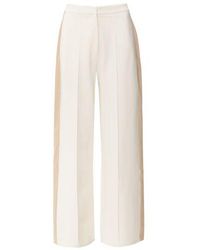 Holland Cooper - Wide Leg Trousers - Lyst