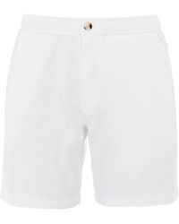 Swims - Linen Blend Samos Shorts - Lyst