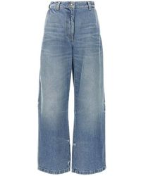 Palm Angels - Jeans 'Washed Logo' - Lyst