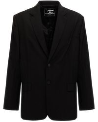 Y. Project - 'pinched Logo' Blazer - Lyst