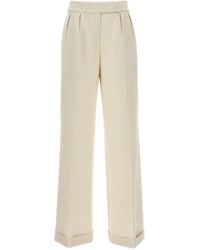 Kiton - Loose Leg Pants - Lyst