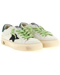Golden Goose - May Leather Sneakers - Lyst