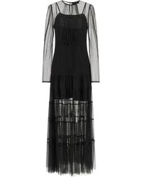 Twinset - Lamé Thread Dress - Lyst