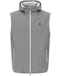 Brunello Cucinelli - Wasserabweisende Weste - Lyst