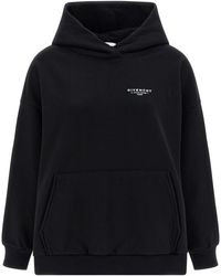 Givenchy - Logo Print Hoodie - Lyst