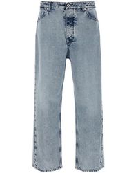Jil Sander - Jeans Cotone Diagonale - Lyst