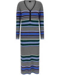 Pinko - Viscose Long Dress - Lyst
