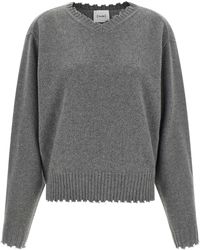 Nude - Fringed Hem Sweater - Lyst