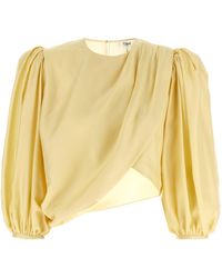 Chloé - Chloã Draped Top - Lyst