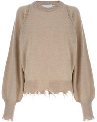 Nude - Fringed Borders Sweater - Lyst