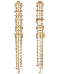 Chloé - Chloé 'Lettering' Pendant Earrings - Lyst