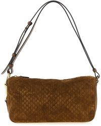 Gucci - ' Half Horsebit' Medium Shoulder Bag - Lyst