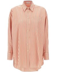 Brunello Cucinelli - Striped Shirt - Lyst