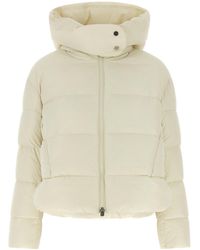 Pinko - 'love Birds' Logo Down Jacket - Lyst