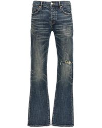 Purple - '1 Year Dirty Fade' Jeans - Lyst