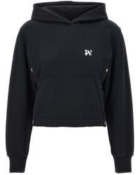 Palm Angels - 'pa Buttons' Hoodie - Lyst