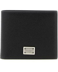 Dolce & Gabbana - Brieftaschen schwarz - Lyst