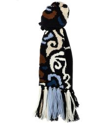 Ermanno Scervino - Maxi Fringed Scarf Sciarpe Multicolor - Lyst