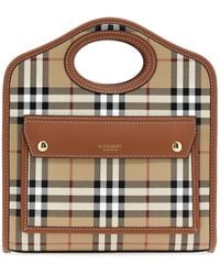 Burberry - 'pocket' Mini Handbag - Lyst