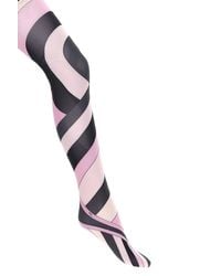 PUCCI - Gemusterte Bedruckte Strumpfhose - Lyst