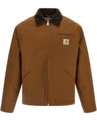 Carhartt - 'og Detroit Dearborn' Canvas Jacket - Lyst
