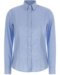 Xacus - Shirt With Sartorial Darts - Lyst