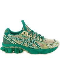 Asics - Us7-S Gel-Kinetic Fluent Sneakers Watershed Rose Kale - Lyst