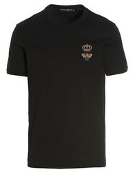 Dolce & Gabbana - T-shirt 'black Sicily' - Lyst