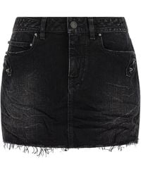 Balenciaga - Skirt 'City Mini Skirt' - Lyst
