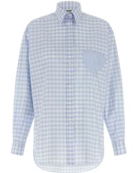 Moschino - 'heart' Vichy Shirt - Lyst