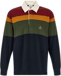 Isabel Marant - Color Block 'brandon' Polo Shirt - Lyst