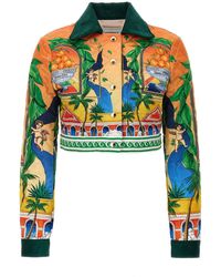 Casablancabrand - 'triomphe D'orange' Jacket - Lyst