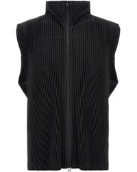 Homme Plissé Issey Miyake - 'monthly Colors: April' Vest - Lyst